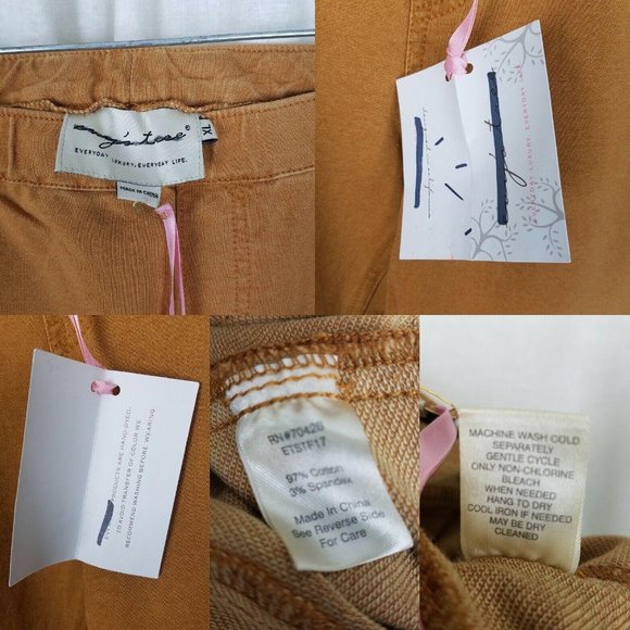 Evys Tree Denim Skinnies Ponte Pants Skinny Jeans Jeggings Leggings Topaz XL NWT - Picture 7 of 7